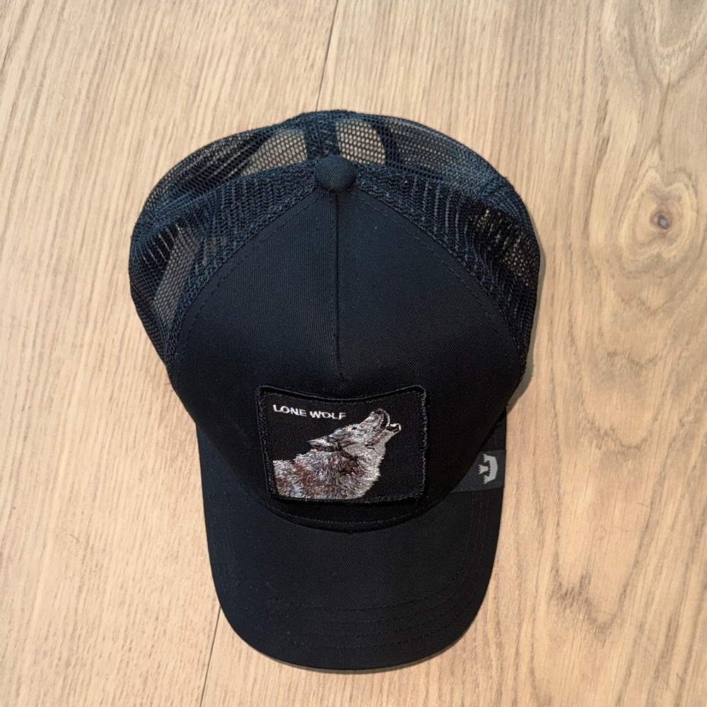 Lone Wolf Goorin Bros. Black Mesh Cap - Picture 7 of 8